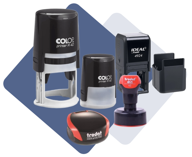 Готовые штампы и печати